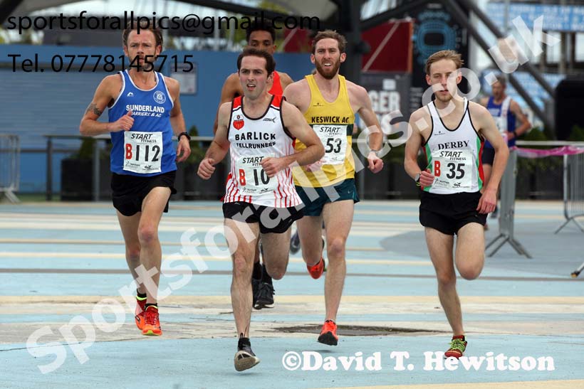 Senior mens 6 stage relay, Northern Senior 6 and 4 and Junior Stage Road Relays, SportsCity, Manchester. Photo:  David T. Hewitson/Sports for All Pics
